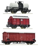 Roco 6600229 - H0 - 3-tlg. Set Güterzug, FS, Ep. III